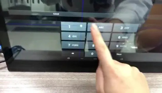 Elc 15,6 y 10,1 pulgadas de montaje en pared táctil capacitiva Rk3568 WiFi Android 11 pantalla dual de publicidad pantalla LCD